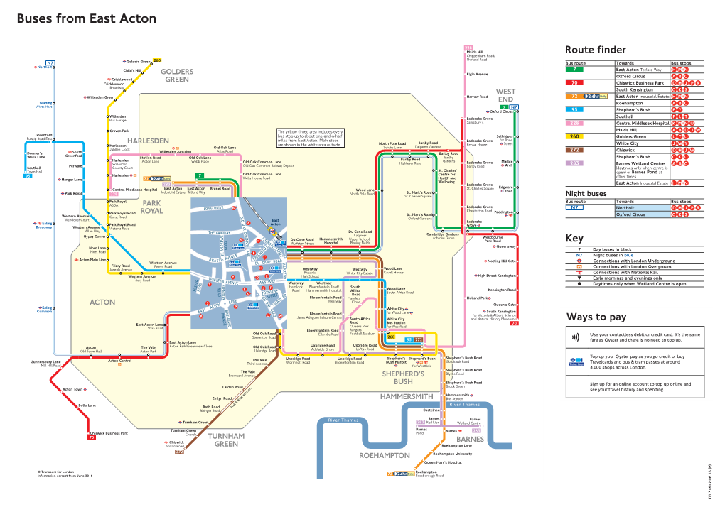 Buses from East Acton