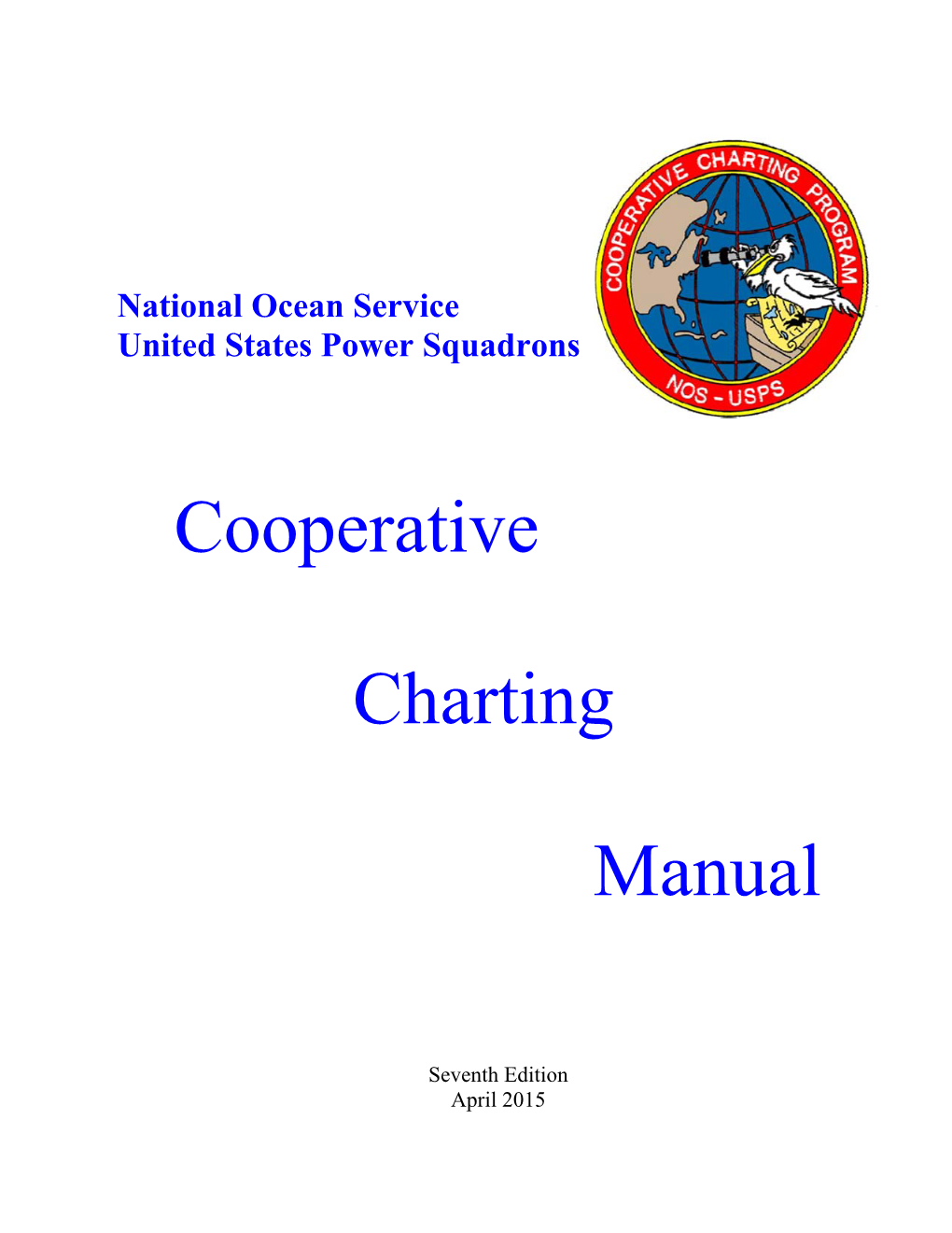 Cooperative Charting Manual April 2015