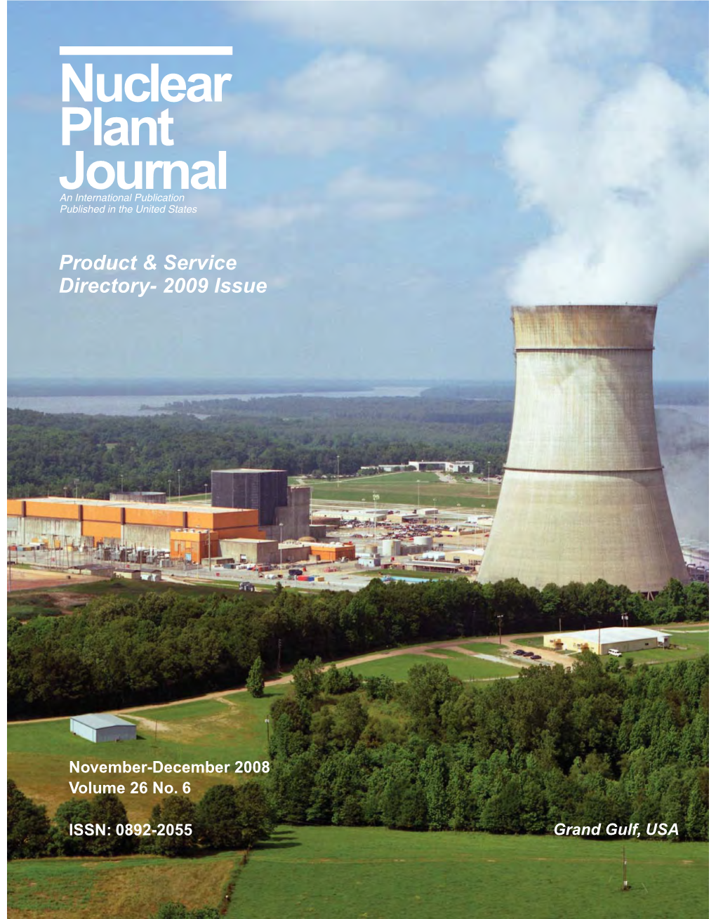 Nuclear Plant Journal Product & Service Directory 2009