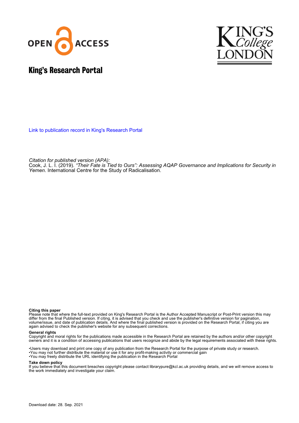 ICSR-Report-Their-Fate-Is-Tied-To-Ours-Assessing-AQAP-Governance-And-Implications-For