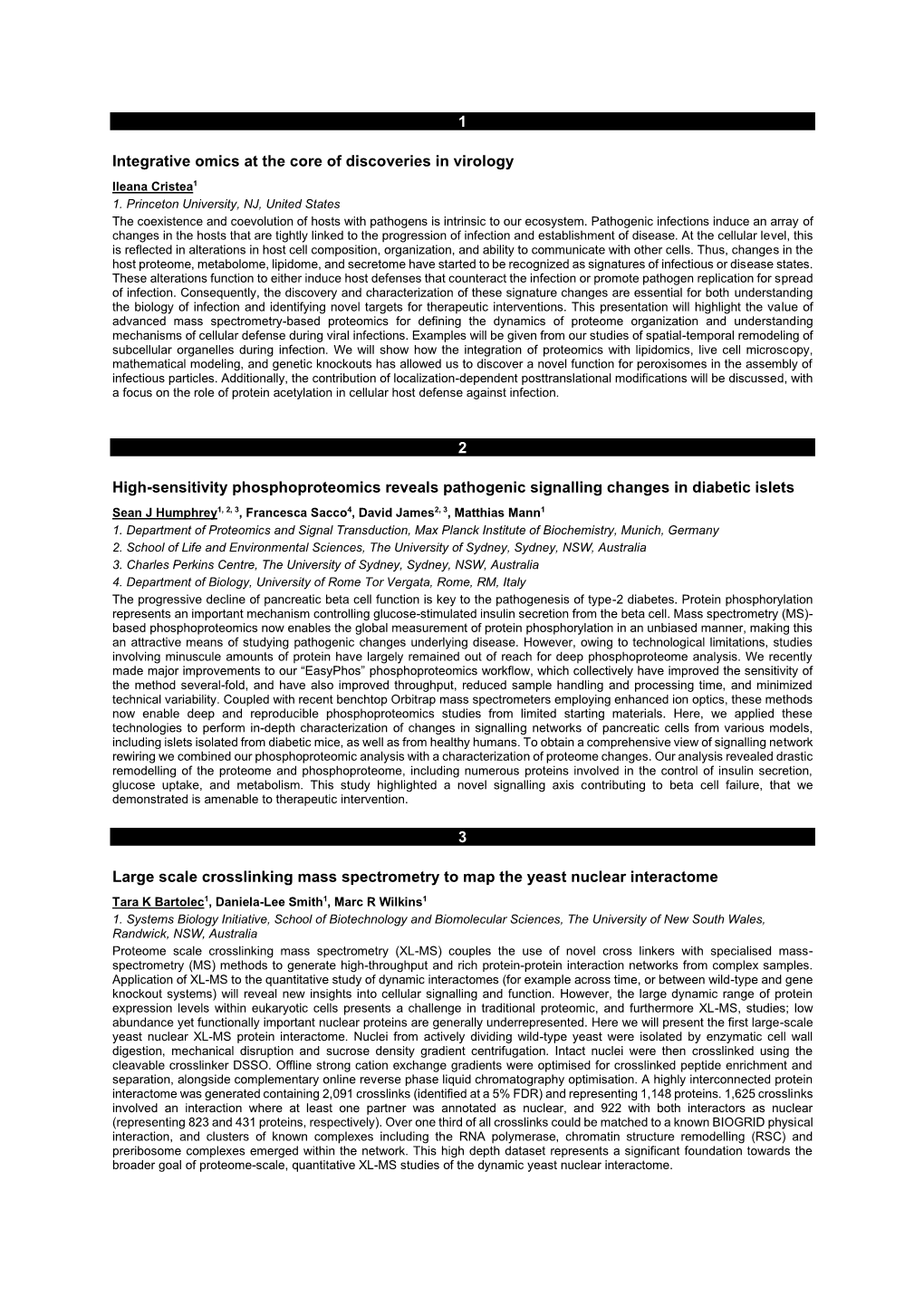 1 Integrative Omics at the Core of Discoveries in Virology 2 High