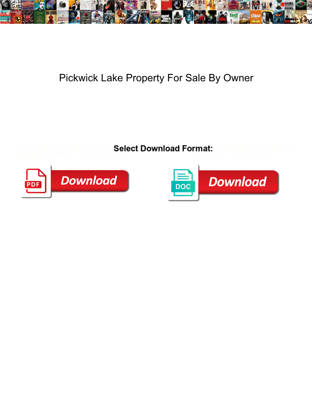 Pickwick Lake Property for Sale by Owner