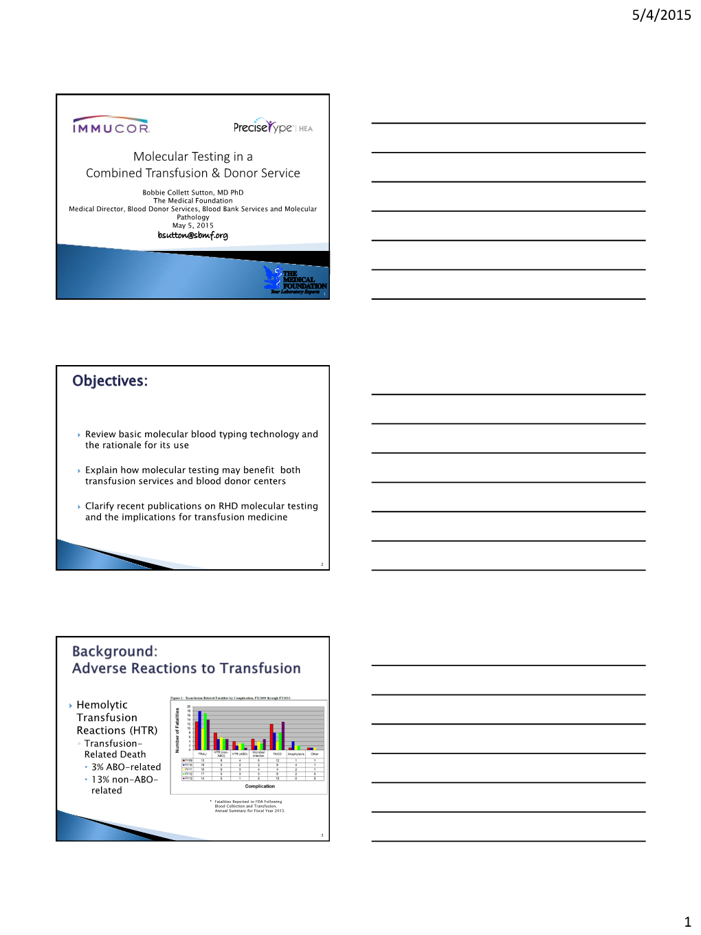 Molecular RBC Typing of Blood Donors and Adult Patients in A