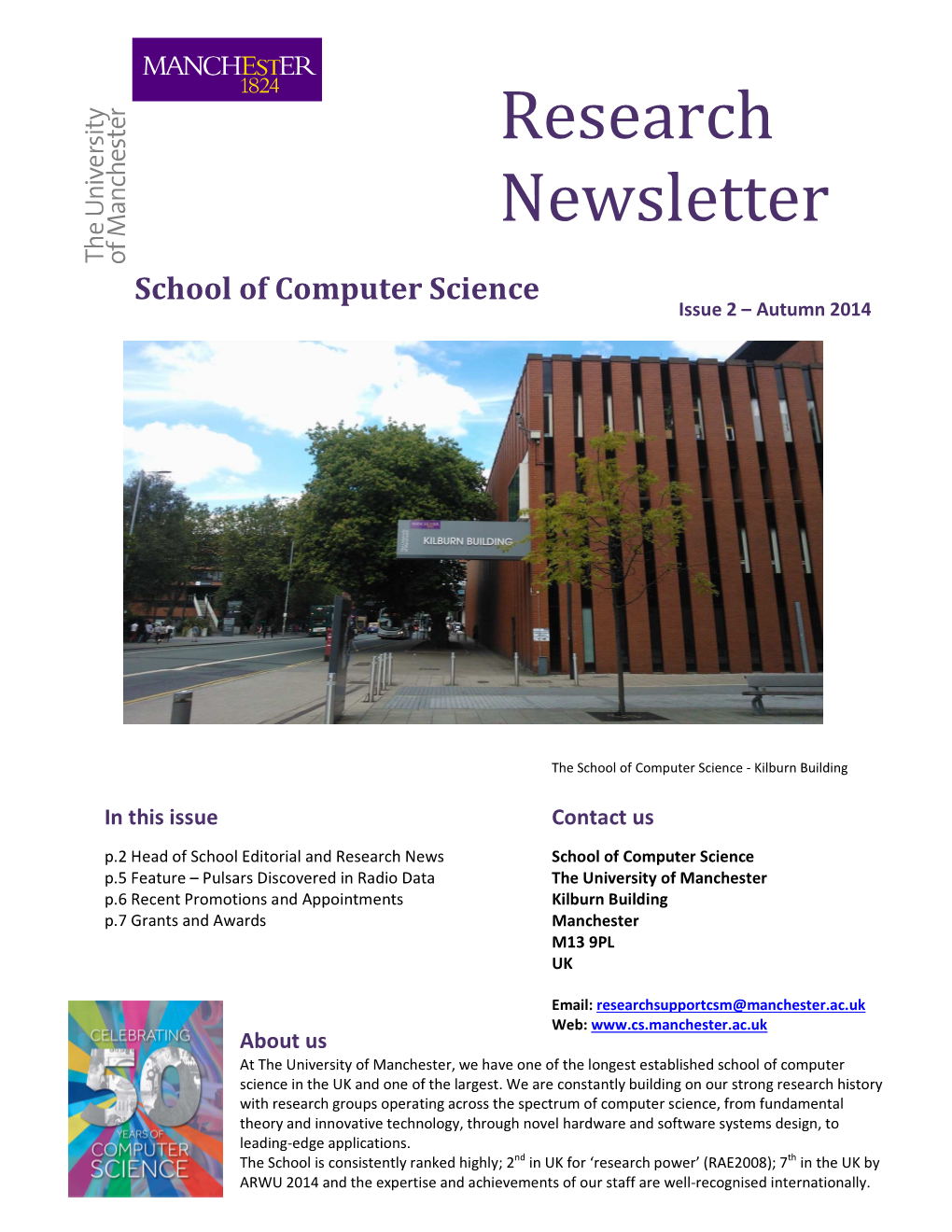 CS Research Newsletter
