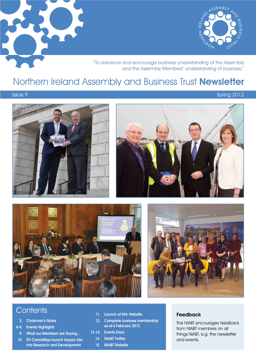 Northern Ireland Assembly and Business Trust Newsletter