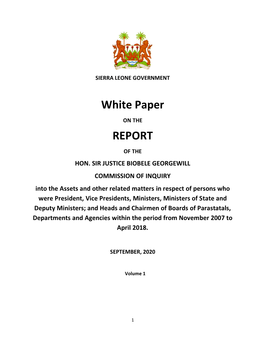 White Paper REPORT