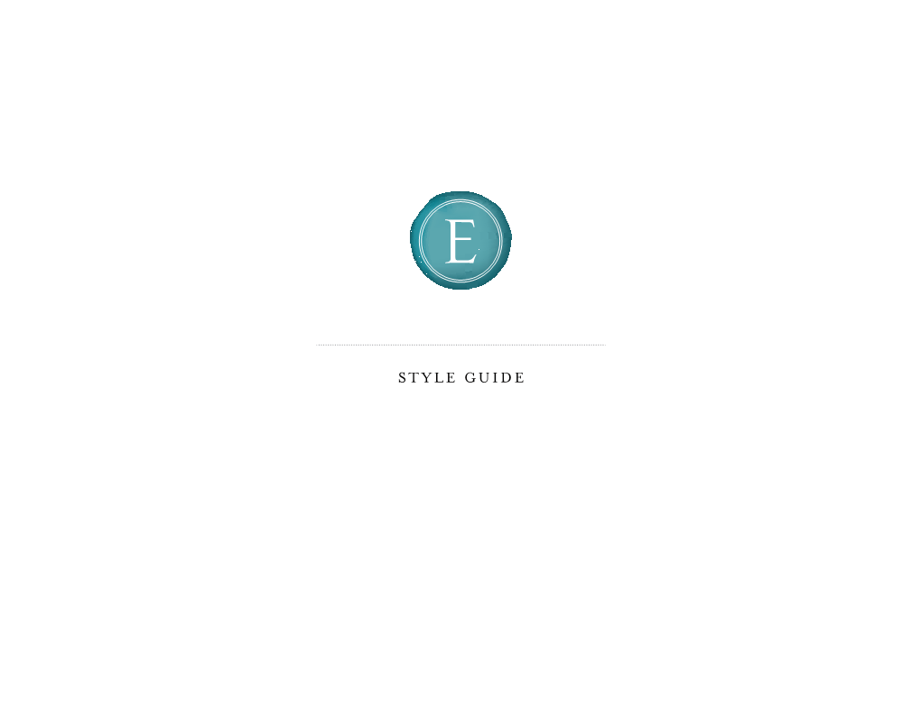 Style Guide Logo