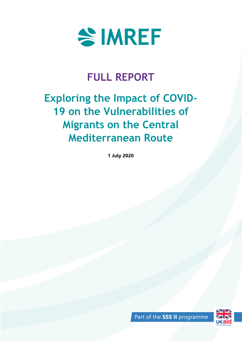 Reported by IMREF Respondents