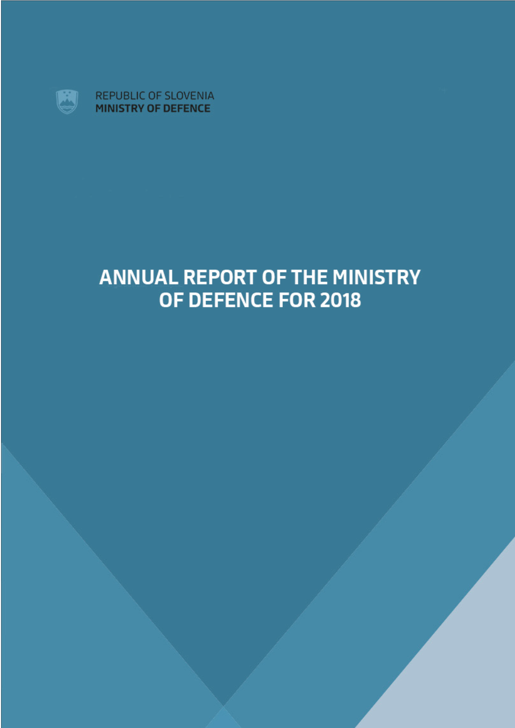 Annual Report of the Ministry of Defence for 2018