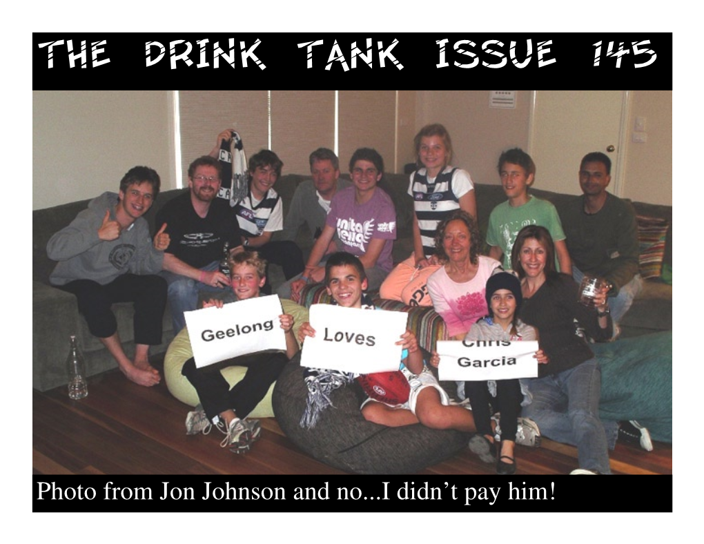The Drink Tank Issue 145