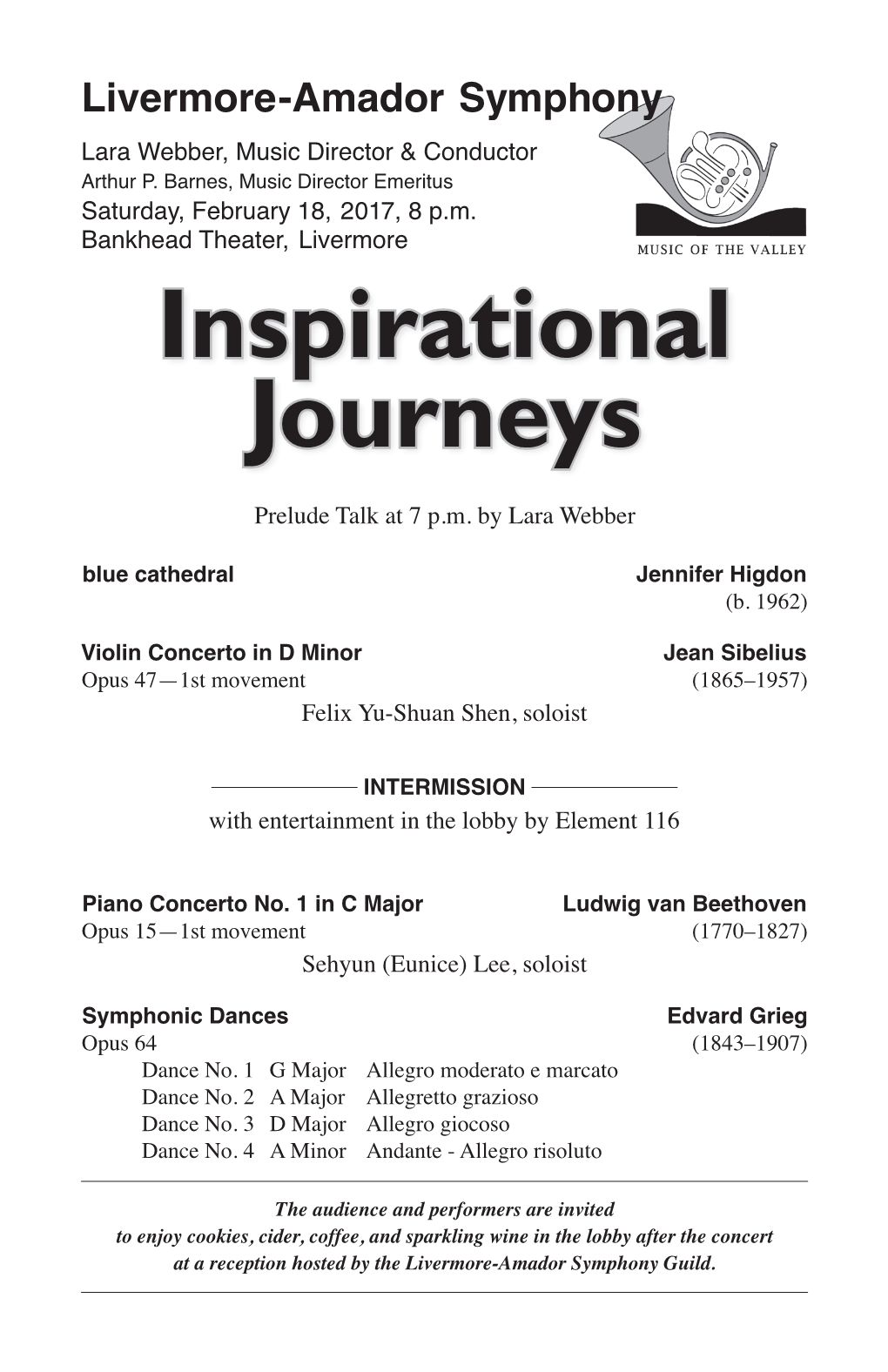 Concert Program