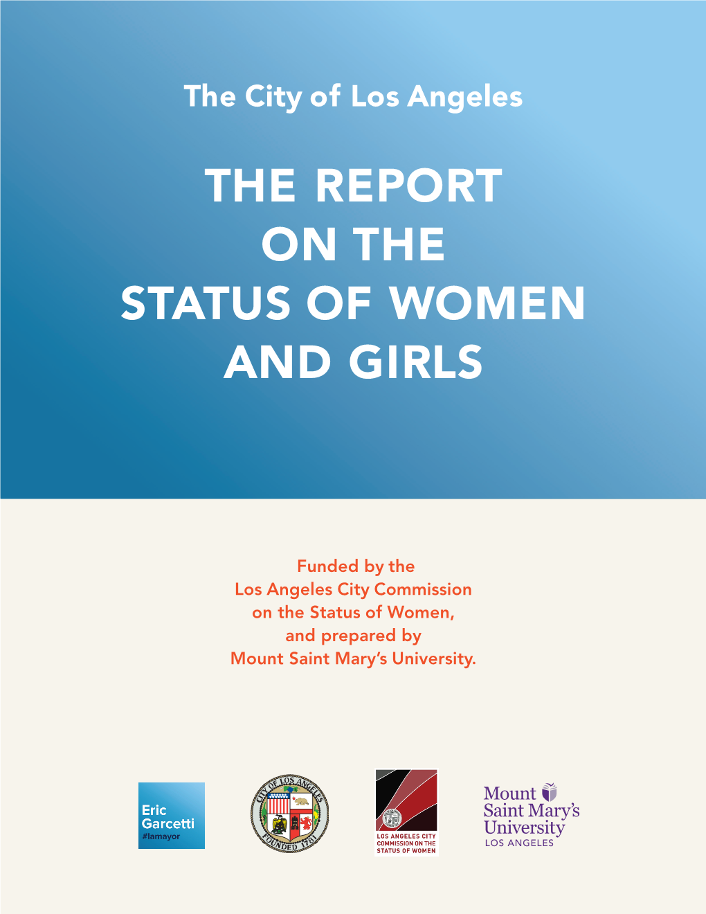 Report on the Status of Women and Girls in Los Angeles