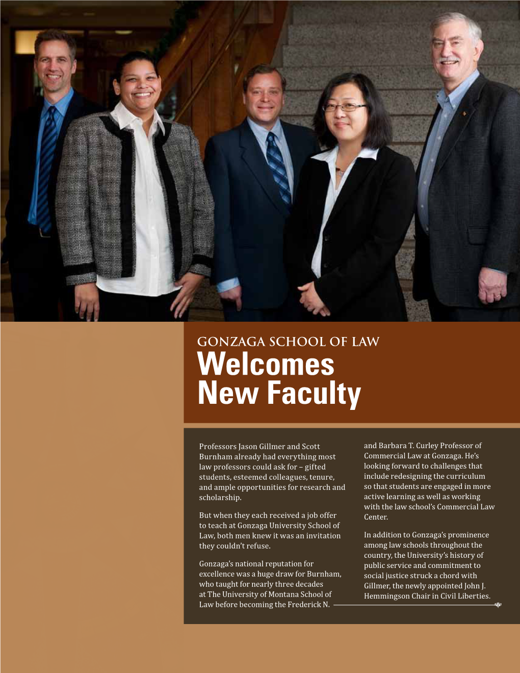 Welcomes New Faculty