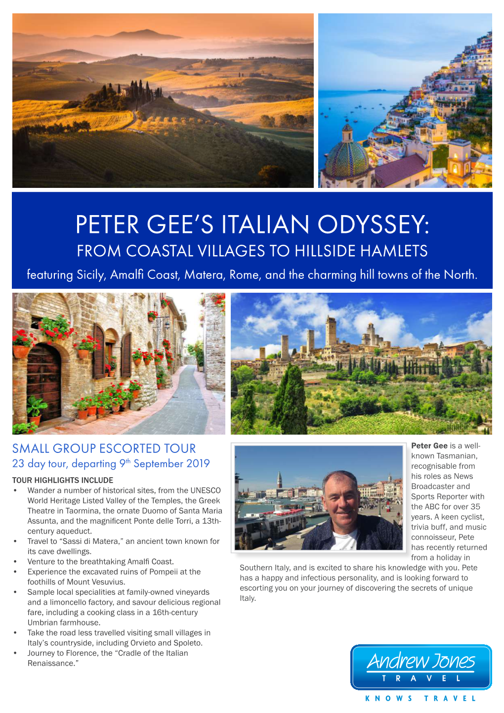 Peter Gee's Italian Odyssey