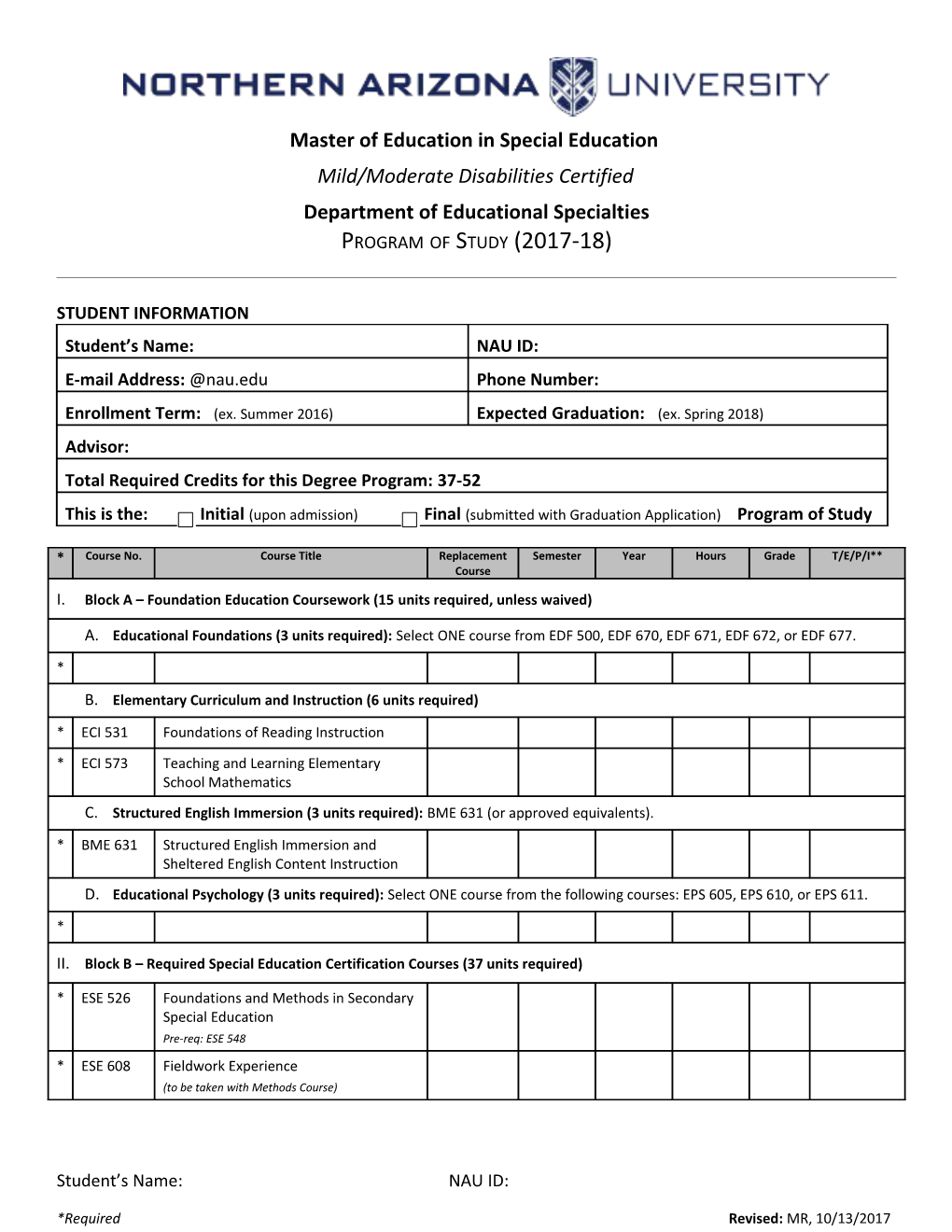 Student Information s5