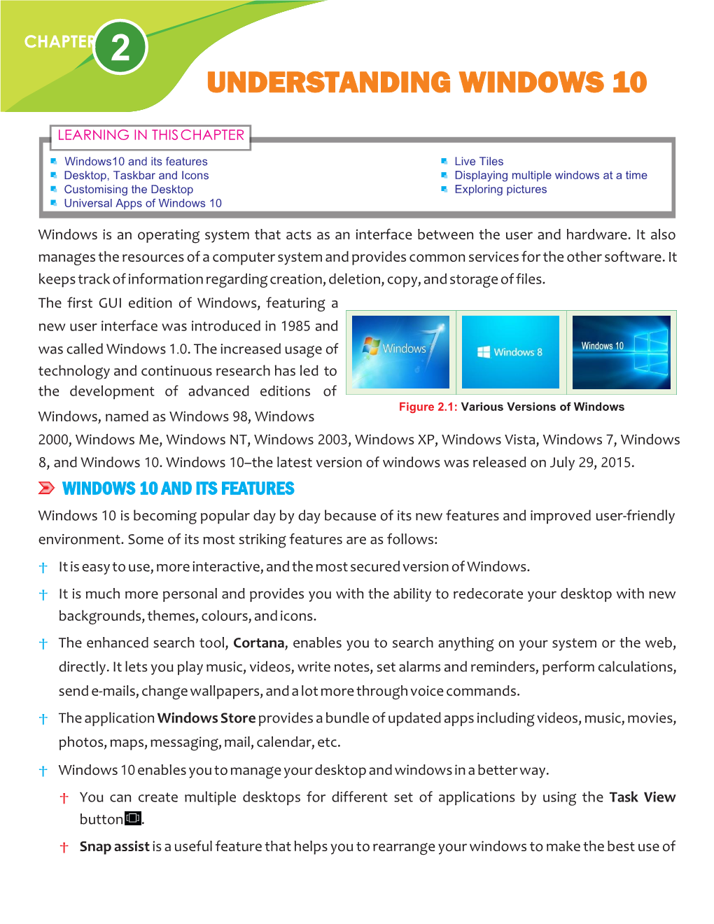 Understanding Windows 10