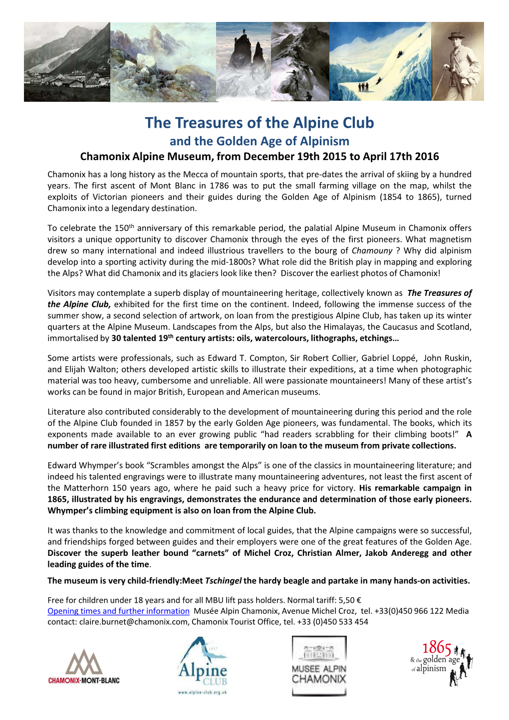 The Treasures of the Alpine Club