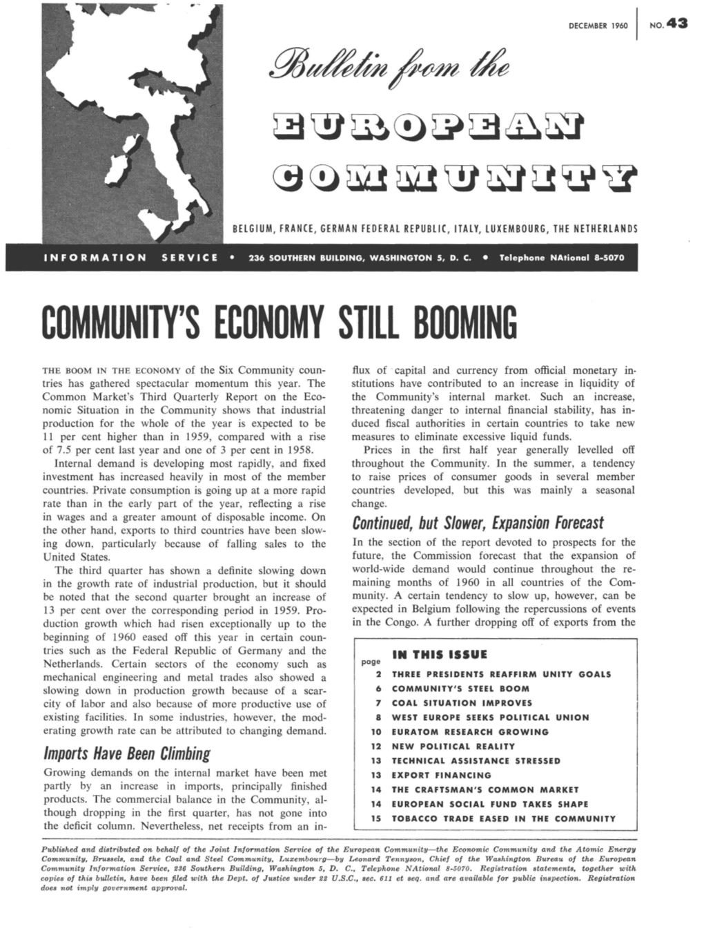 Community's Economy Still Booming