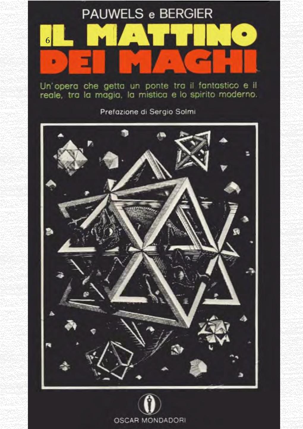 Il Mattino Dei Maghi Introduzione Al Realismo Fantastico Le Matin Des Magiciens , 1960