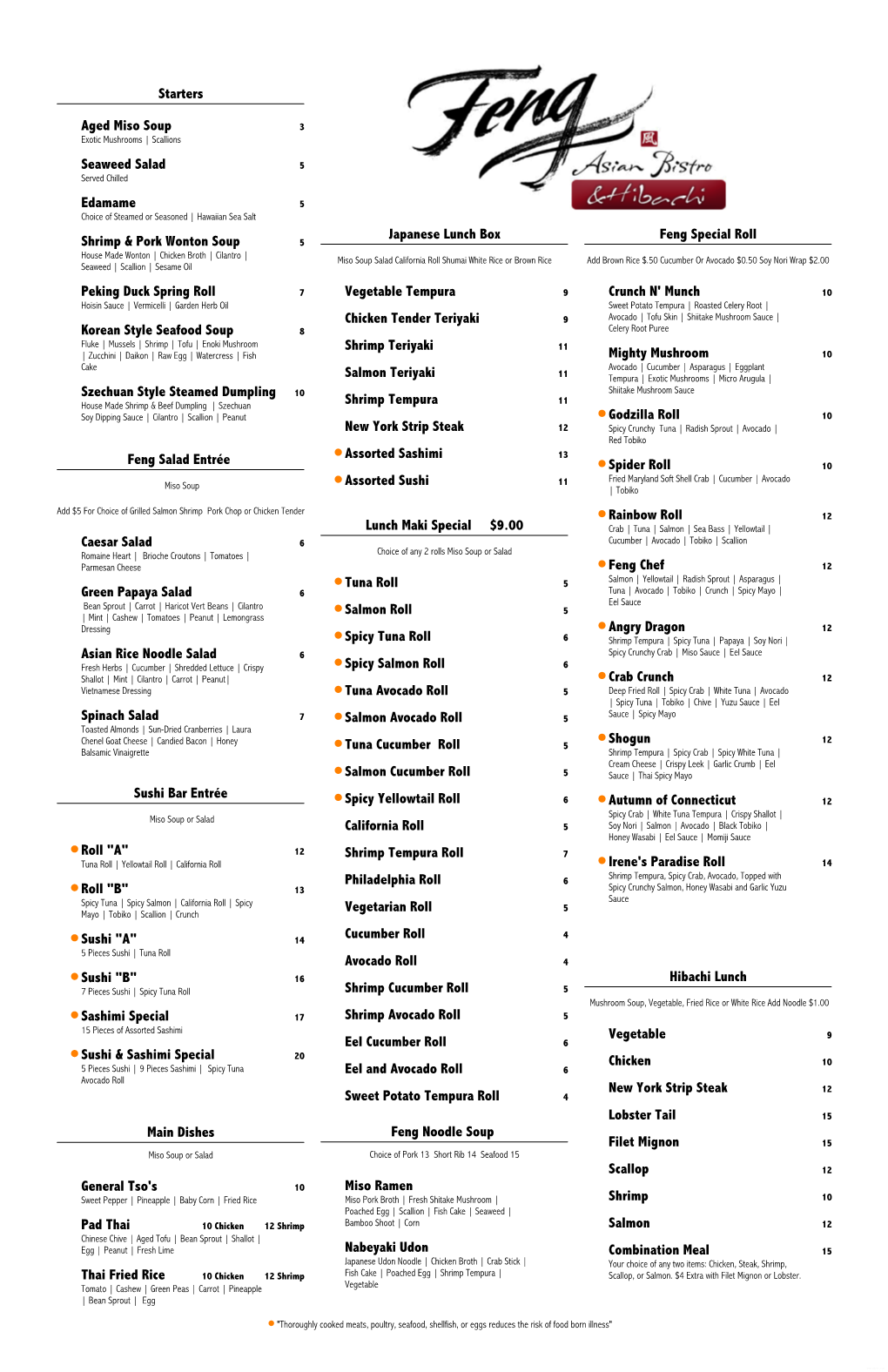 Menupro Lunch Menu Edited by Raymond