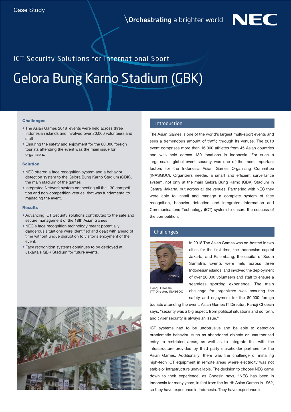 Gelora Bung Karno Stadium (GBK)