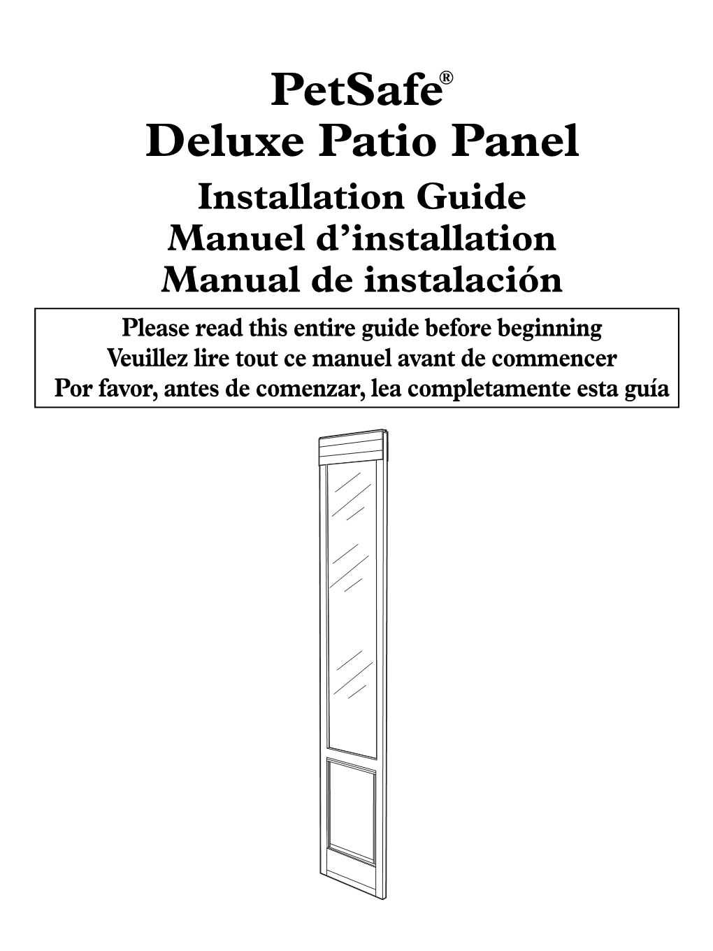 Petsafe® Deluxe Patio Panel