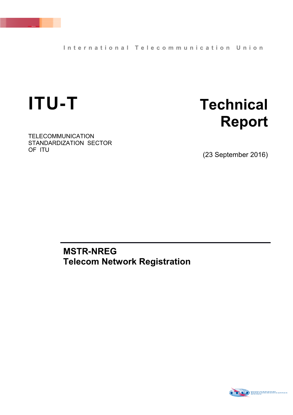 International Telecommunication Union s1