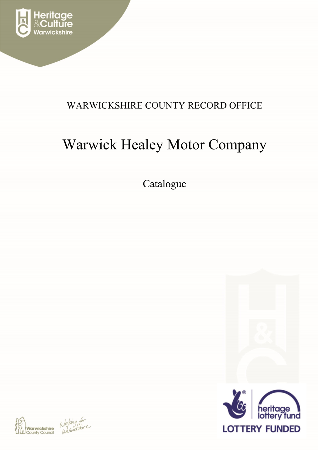 Warwick Healey Motor Company