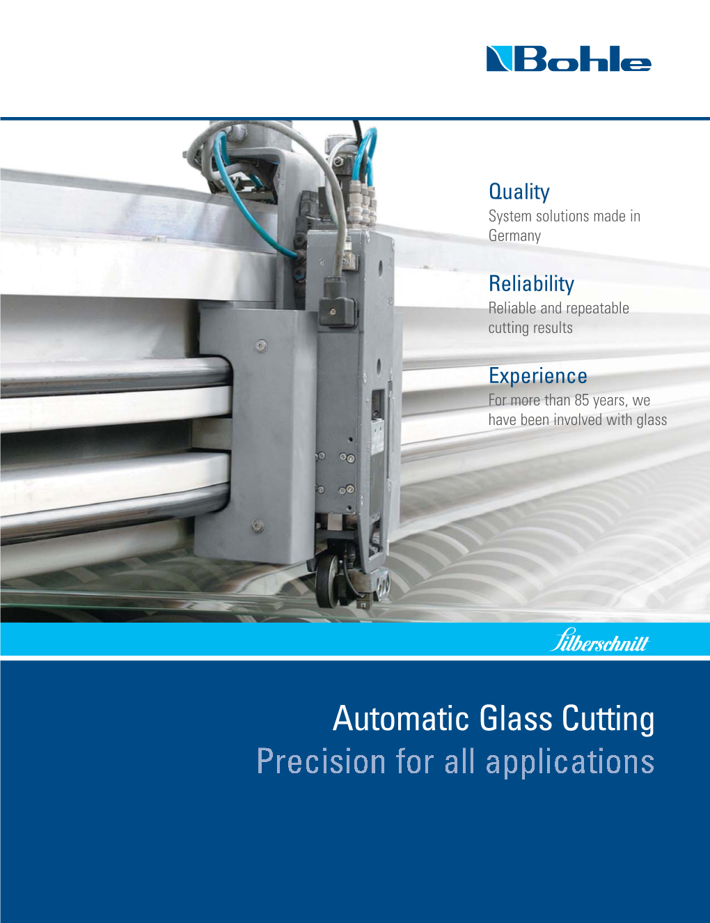 Automatic Glass Cutting Cutmaster®PLATINUM a Great Innovation Has a Name