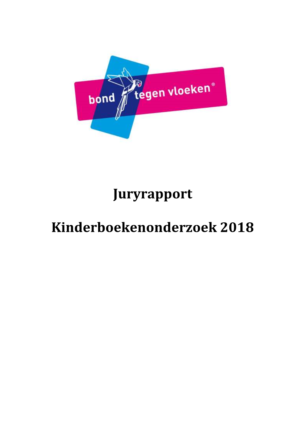 Juryrapport Kinderboekenonderzoek 2018