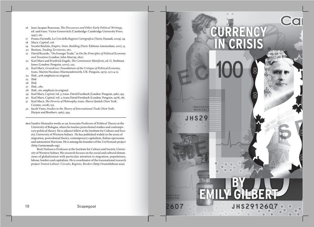 Currency in Crisis by Emily Gilbert
