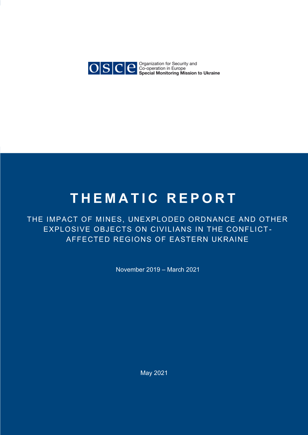 Thematic Report