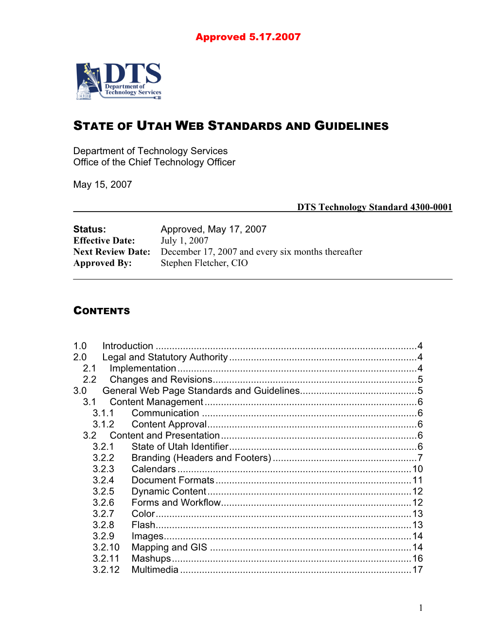 Utah Web Standards and Guidelines