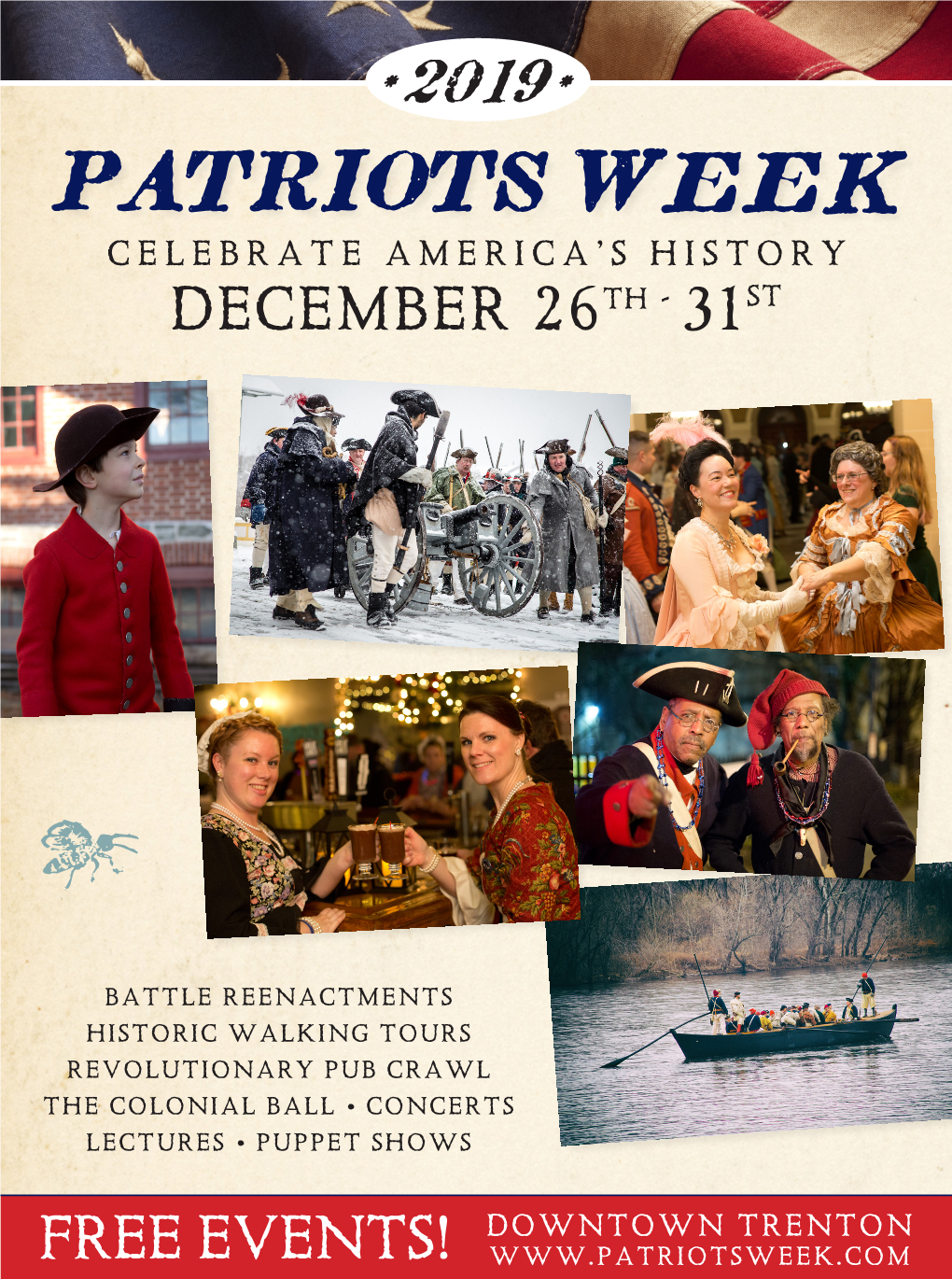 Patriots Week Celebrate America’S History December 26Th - 31St