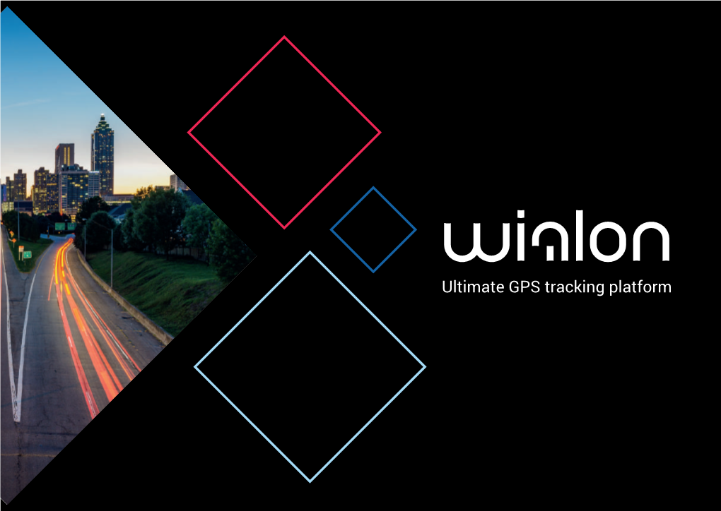 Wialon: Present and Future of GPS Tracking and Iot
