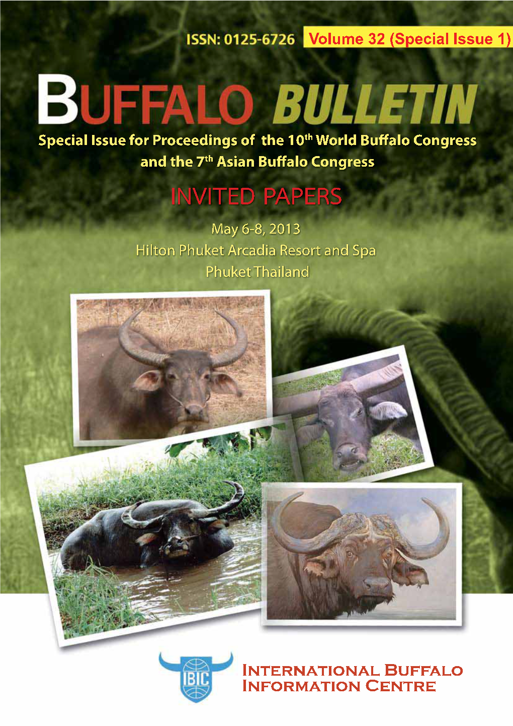 Buffalo Bulletin 2013 Volume 32 (Special Issue 1)