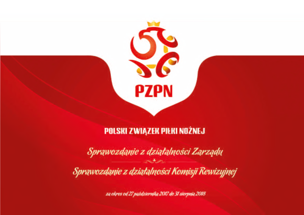 Sprawozdania Polskiego Związku Piłki Nożnej Zatwierdzone W 2018 R