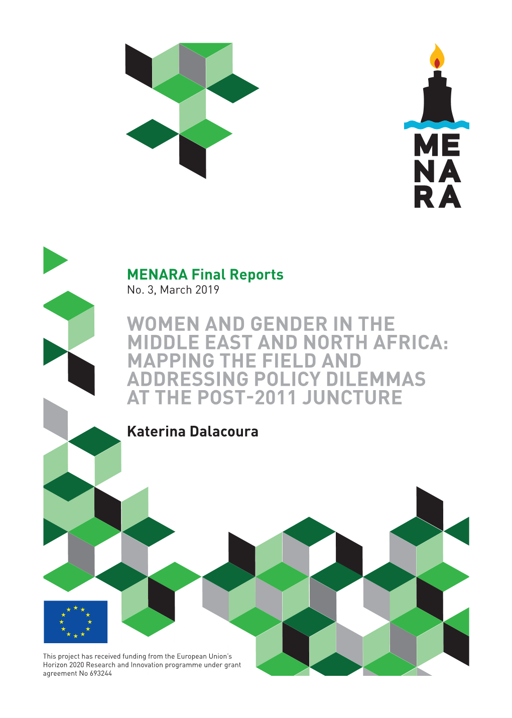 Women and Gender in the Middle East and North Africa: Mapping the Field and Addressing Policy Dilemmas at the Post-2011 Juncture