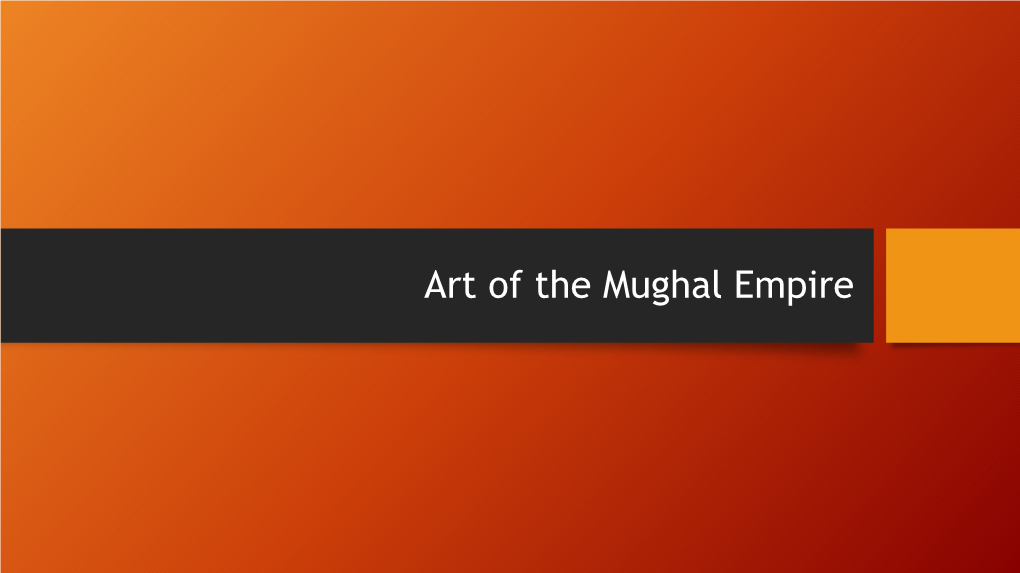 Powerpoint (Mughal Art).Pdf