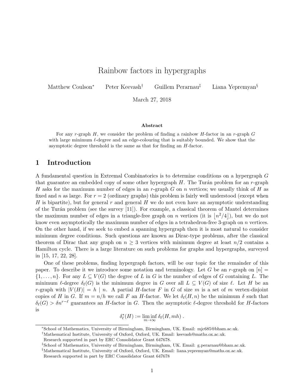 Rainbow Factors in Hypergraphs