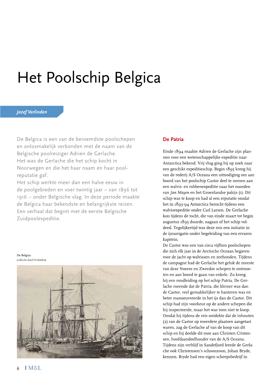 Het Poolschip Belgica