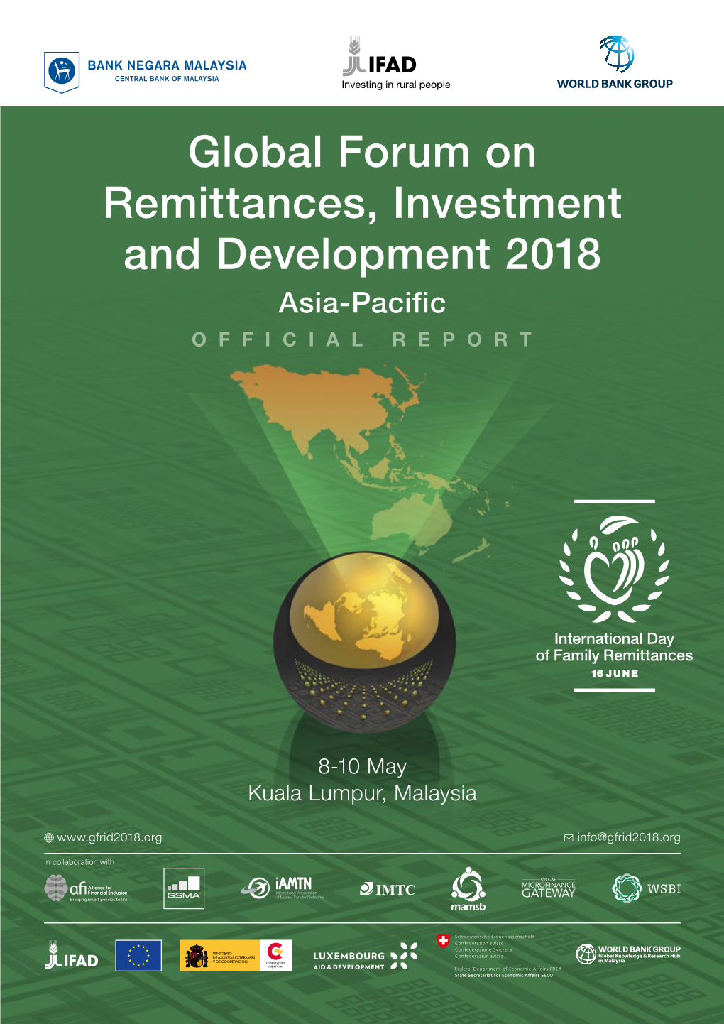 Global Forum on Remittances, Investment and Development 2018 Asia-Pacific OFFICIAL REPORT
