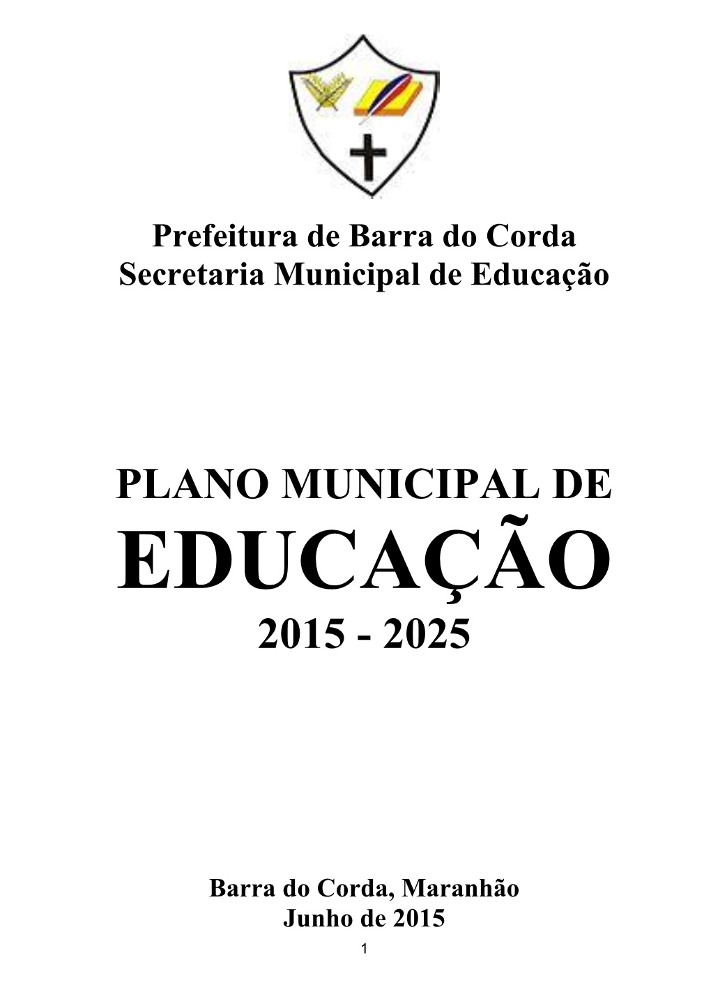 Plano Municipal De 2015