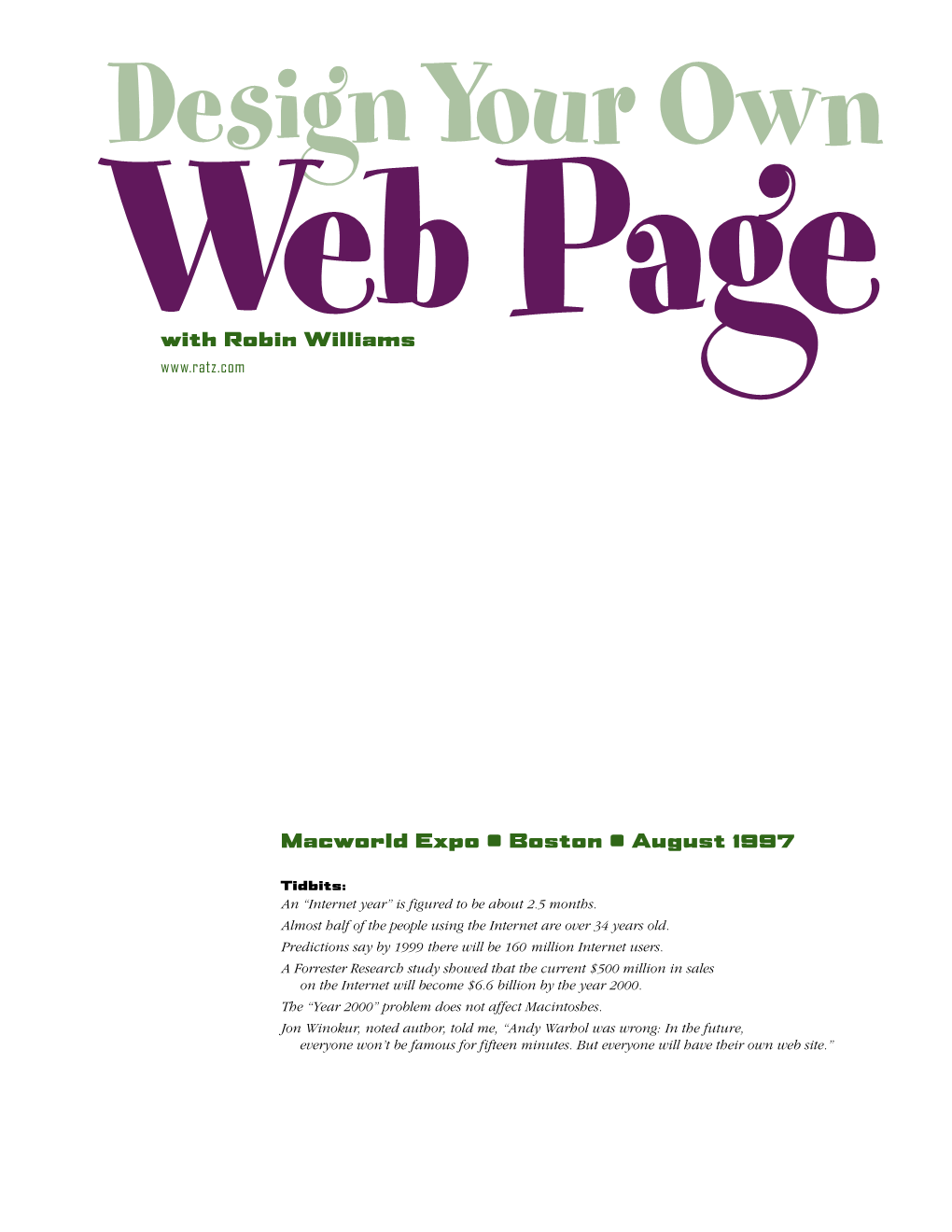 Web Non-Design