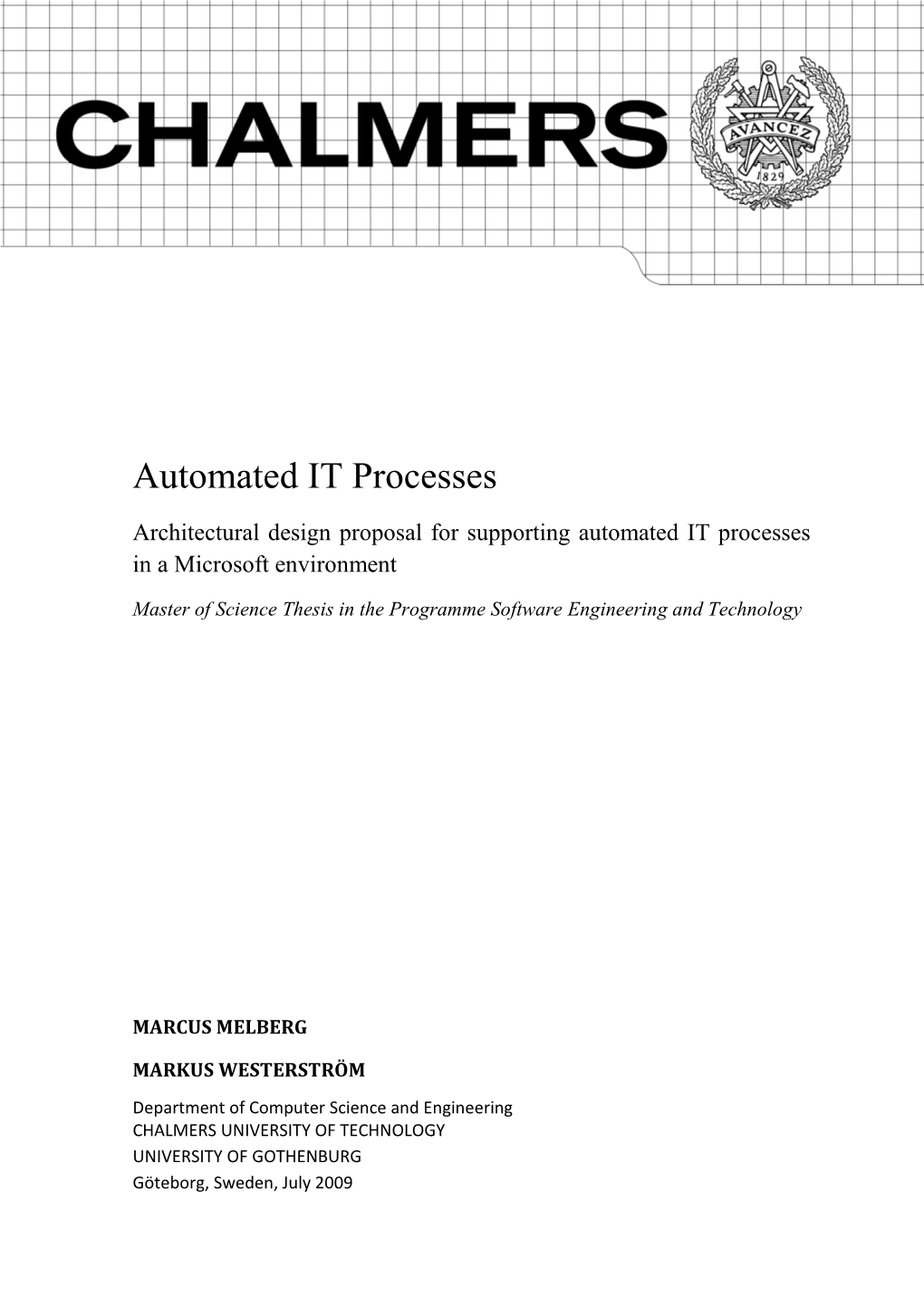 Automated IT Processes