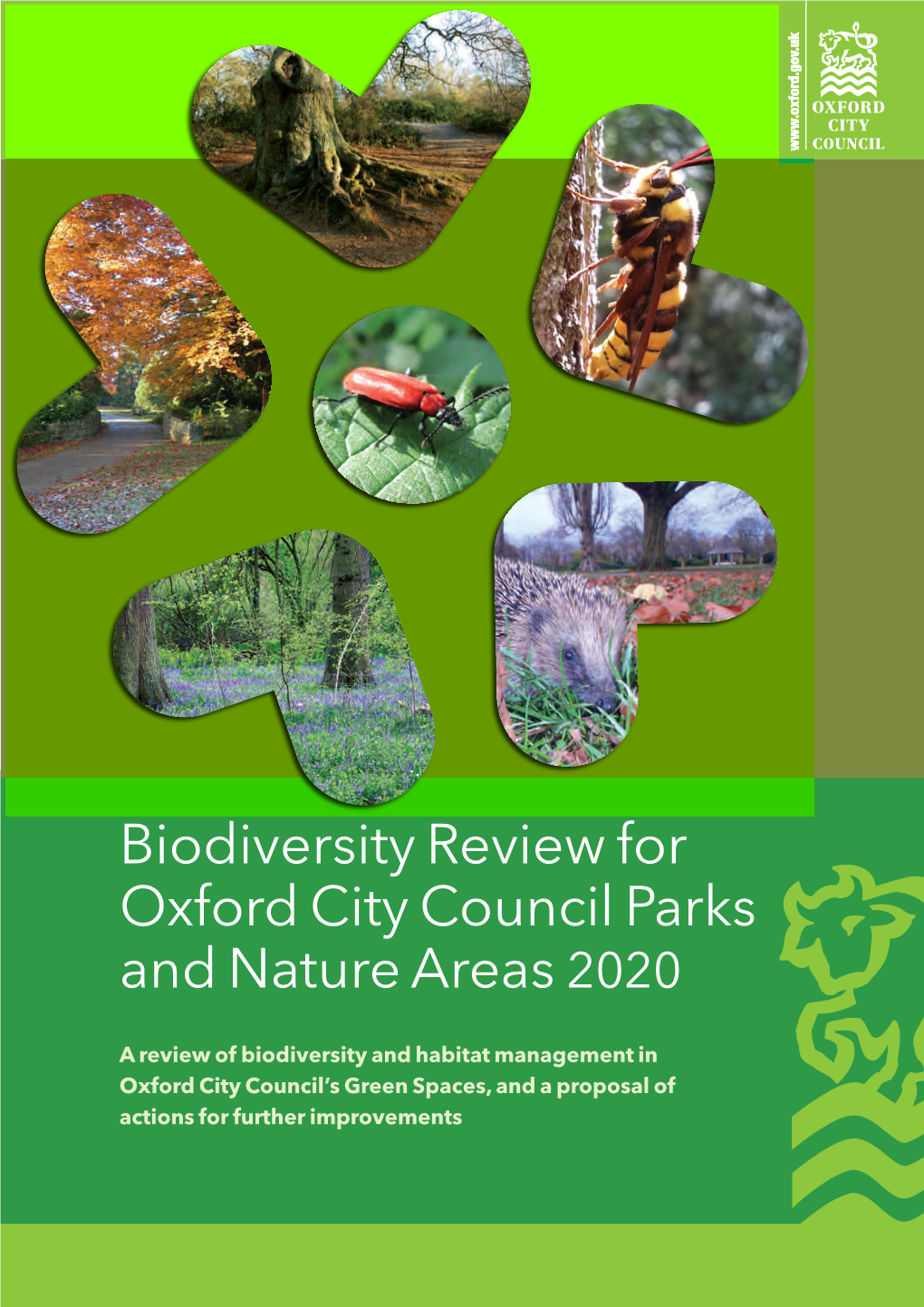 Biodiversity Review for Oxford City Council Parks and Nature Areas 2020