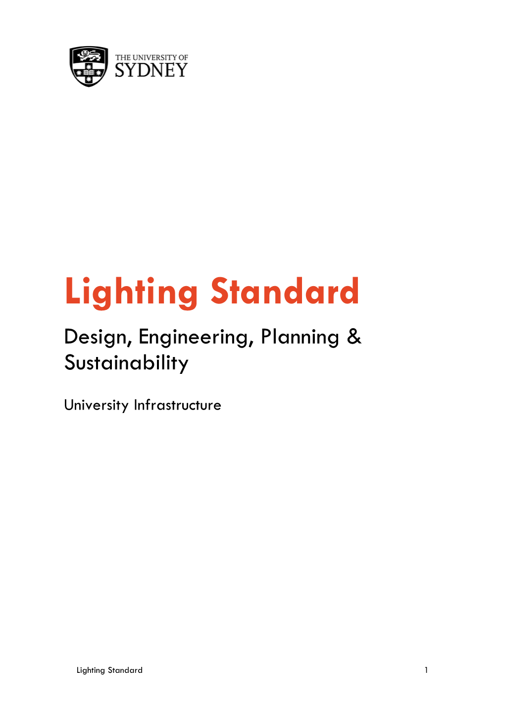 Lighting Standard Design, Engineering, Planning & Sustainability