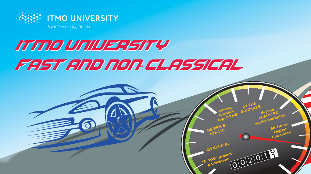 ITMO University�University� Fastfast Andand Non-Classicalnon-Classical