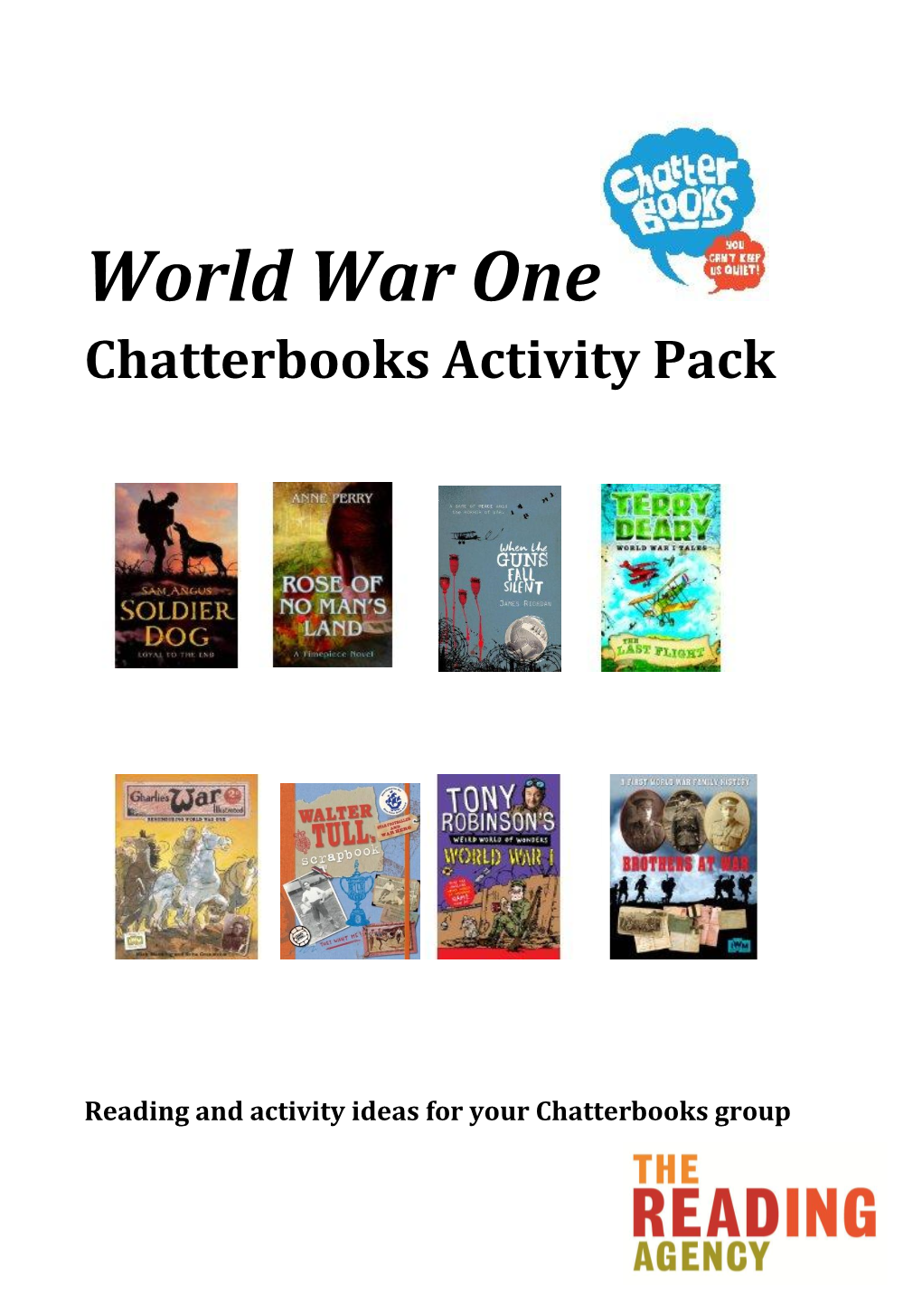 WW1 Reading Pack