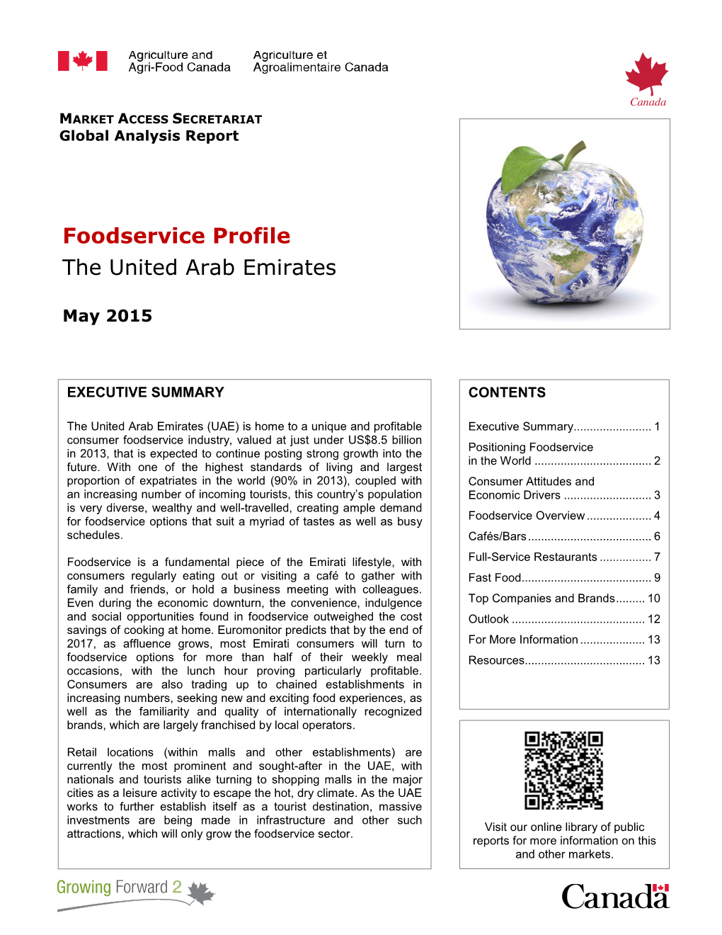 Food Service Profile